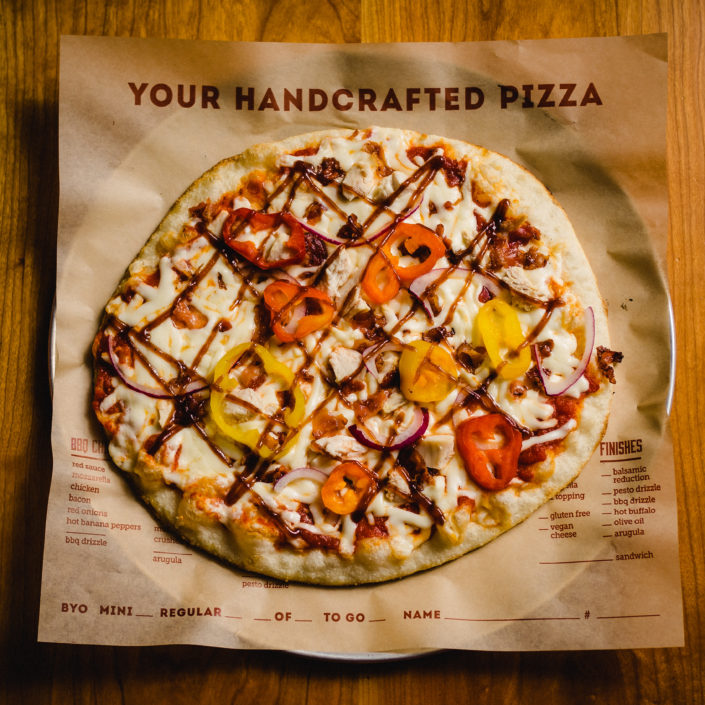 Score Pizza Stone Fired. Real Fast.